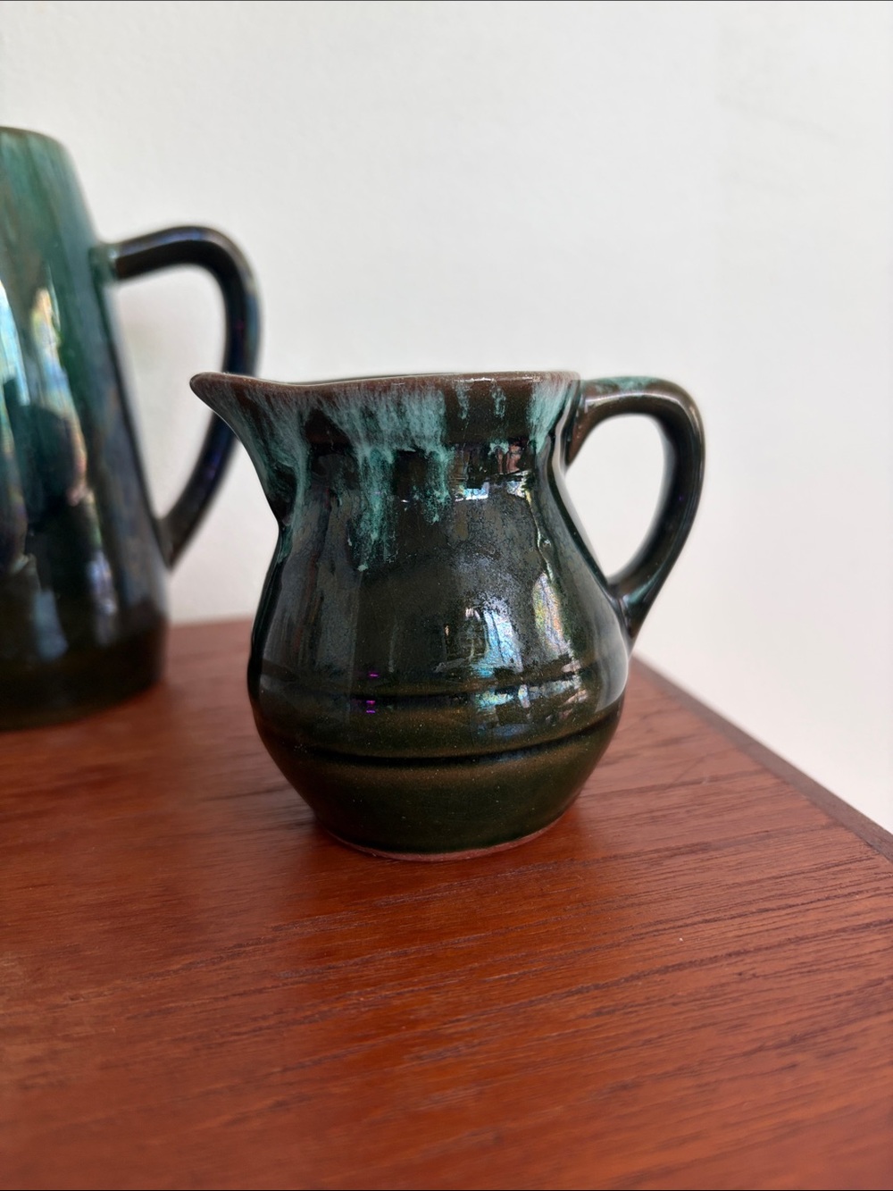 Set of Blue Mountain Pottery Mini Jugs - Picture 2 of 5